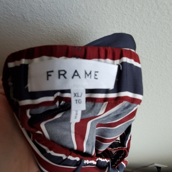 FRAME Stripe Pull-on Pants size XL NWT - Picture 6 of 7